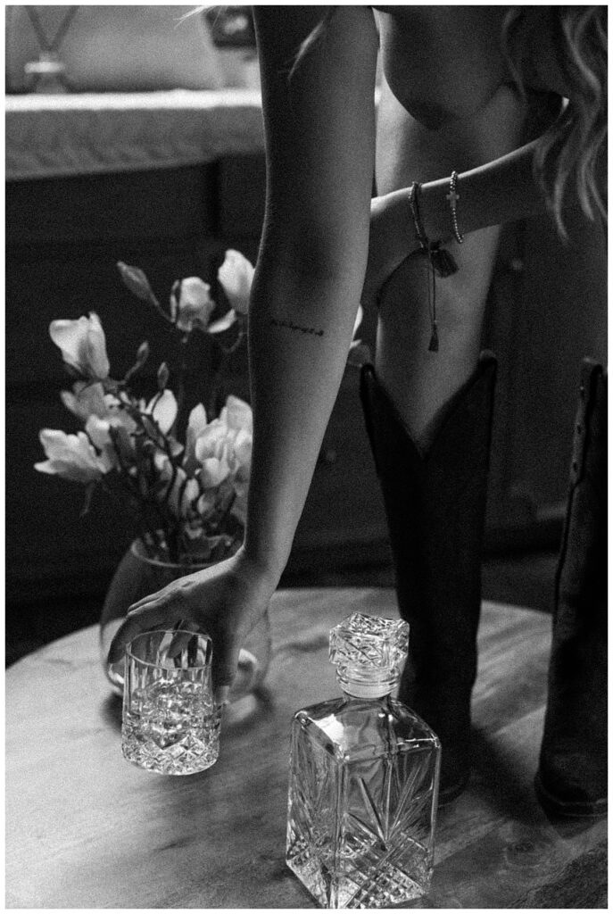 Black and White Boudoir Photography Examples